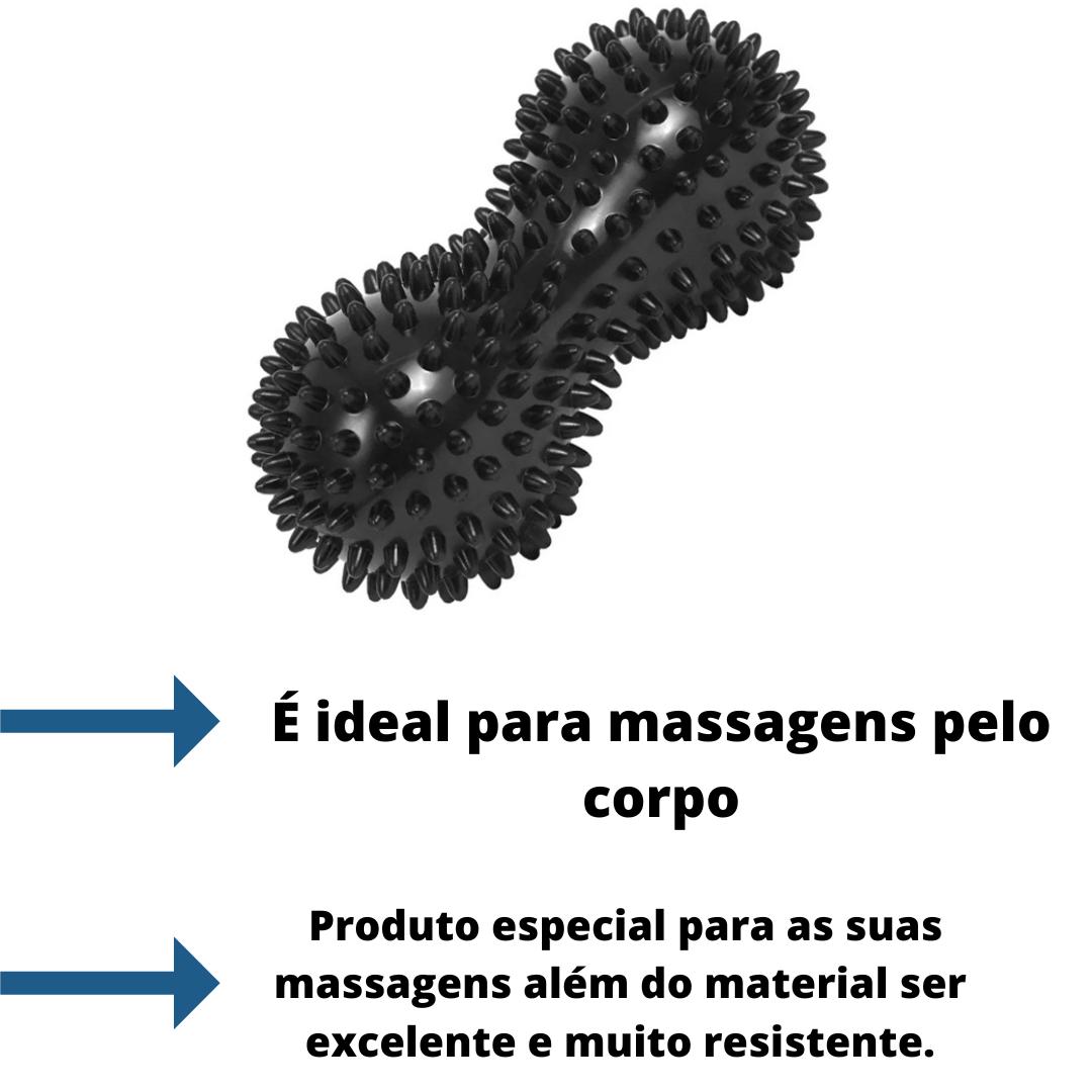 Mini Bola Dupla Cravos Para Massagem Supermedy